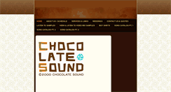 Desktop Screenshot of chocolatesound.com